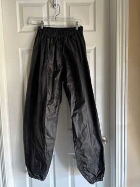 Black Woman’s and Men’s Waterproof Windbreaker Pants